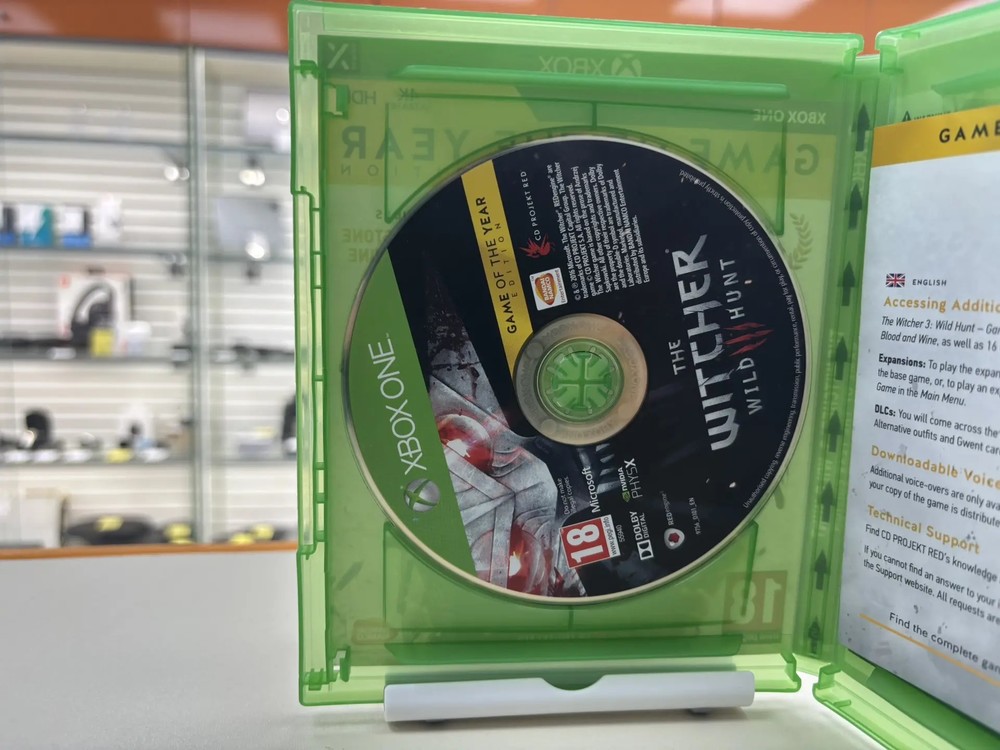 Игра XBOX Witcher Wild Hunt