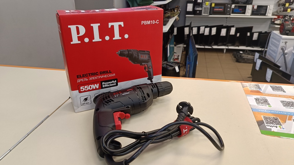 Дрель-безударная P.I.T. PBM10-C