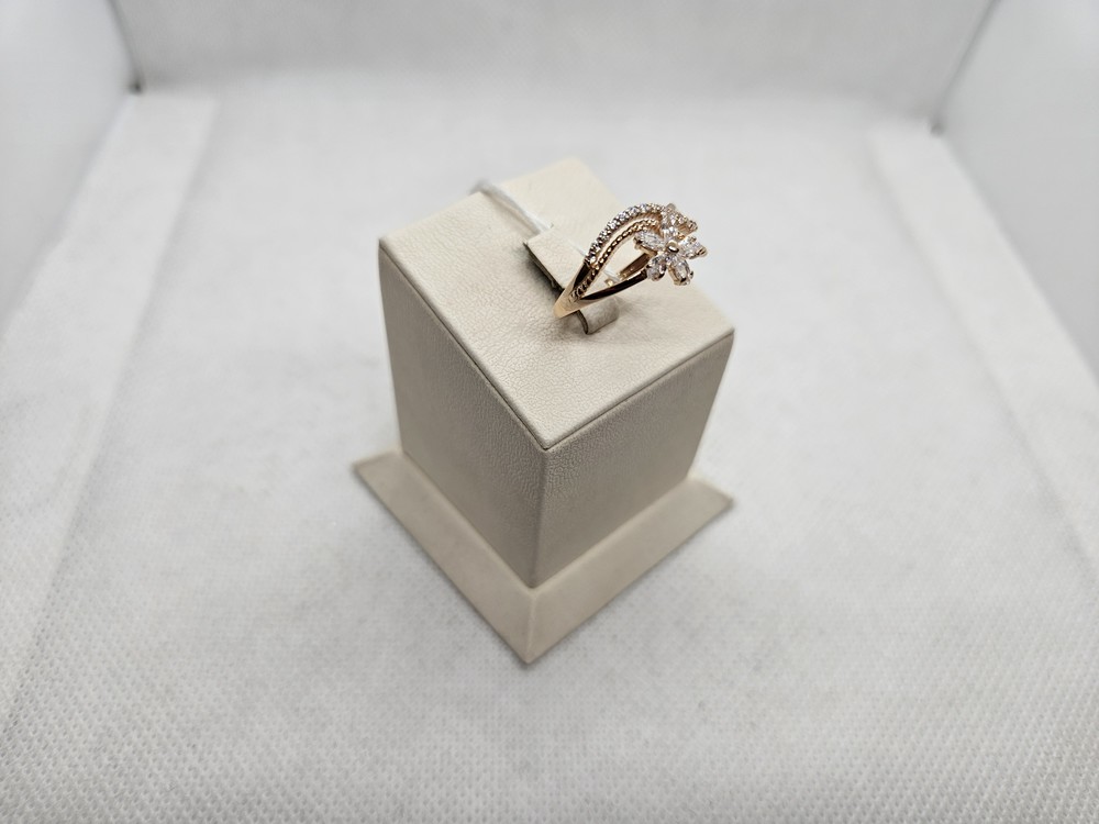 КОЛКМИ585 КОЛЬЦО С КАМНЯМИ (Au 585)