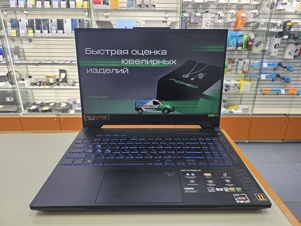 Ноутбук ASUS; Ryzen 7 7435HS, Geforce RTX 4060, 16 Гб, 512 GB, Нет