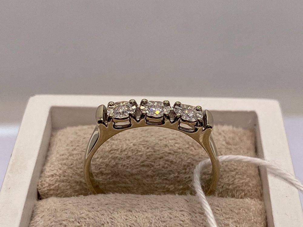 КОЛЬЦО БРИЛЛИАНТ Au 585