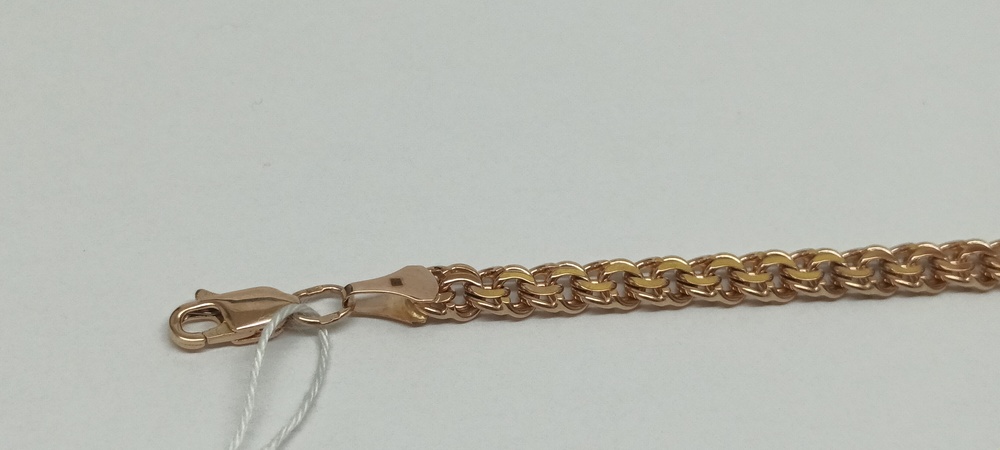 БРАСЛЕТ ПОЛНОВЕСНЫЙ Бисмарк (Au 585)