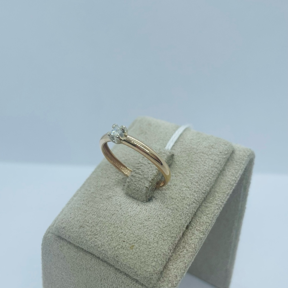 КОЛЬЦО БРИЛЛИАНТ Au 585