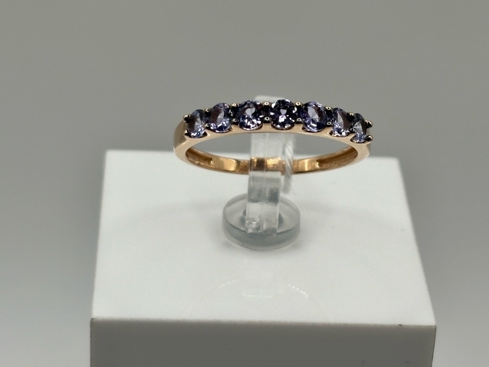 КОЛКМИ585 КОЛЬЦО С КАМНЯМИ (Au 585)