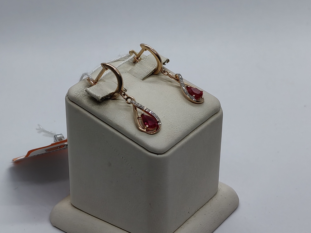 СЕРЬГИ БРИЛЛИАНТ (Au 585)