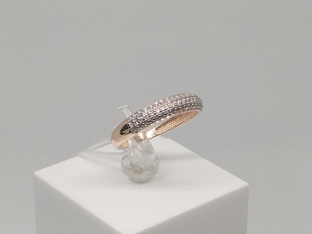 КОЛКМИ585 КОЛЬЦО С КАМНЯМИ (Au 585)