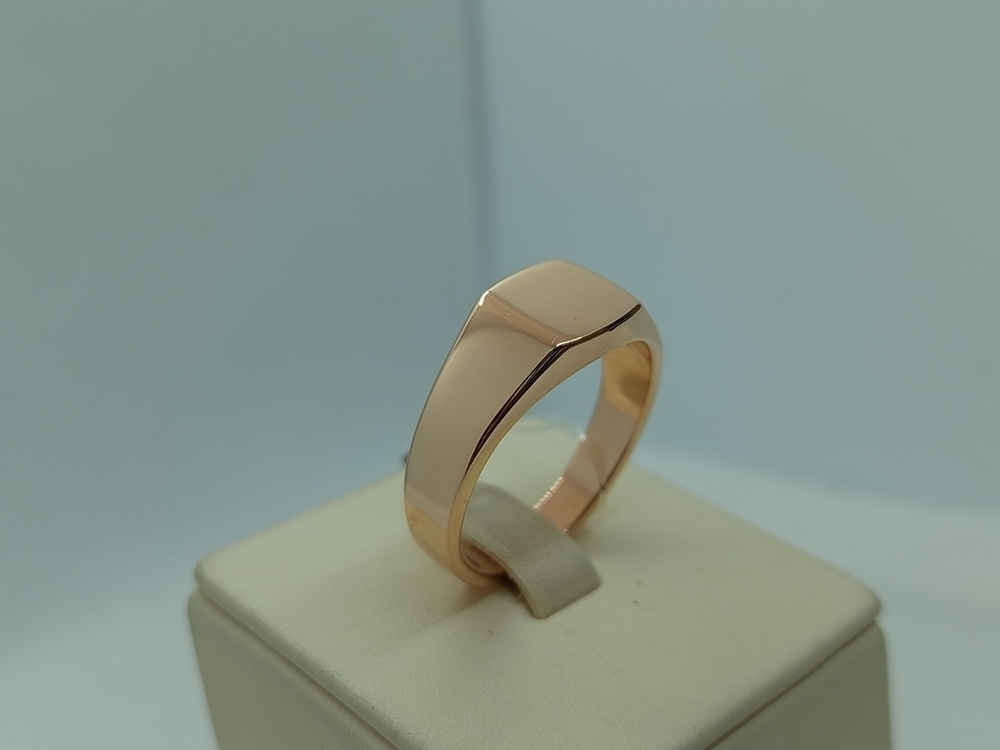 КОЛЬЦО ПЕЧАТКА без камня (Au 585)