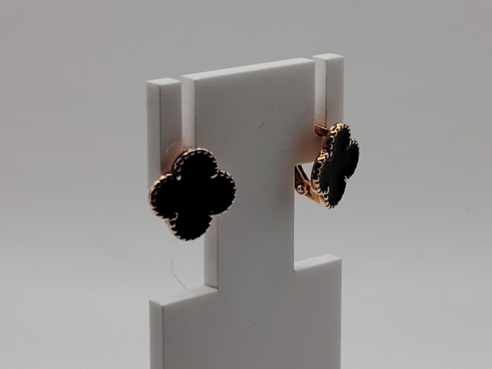 СЕРЬГИ С КАМНЕМ (Au 585)