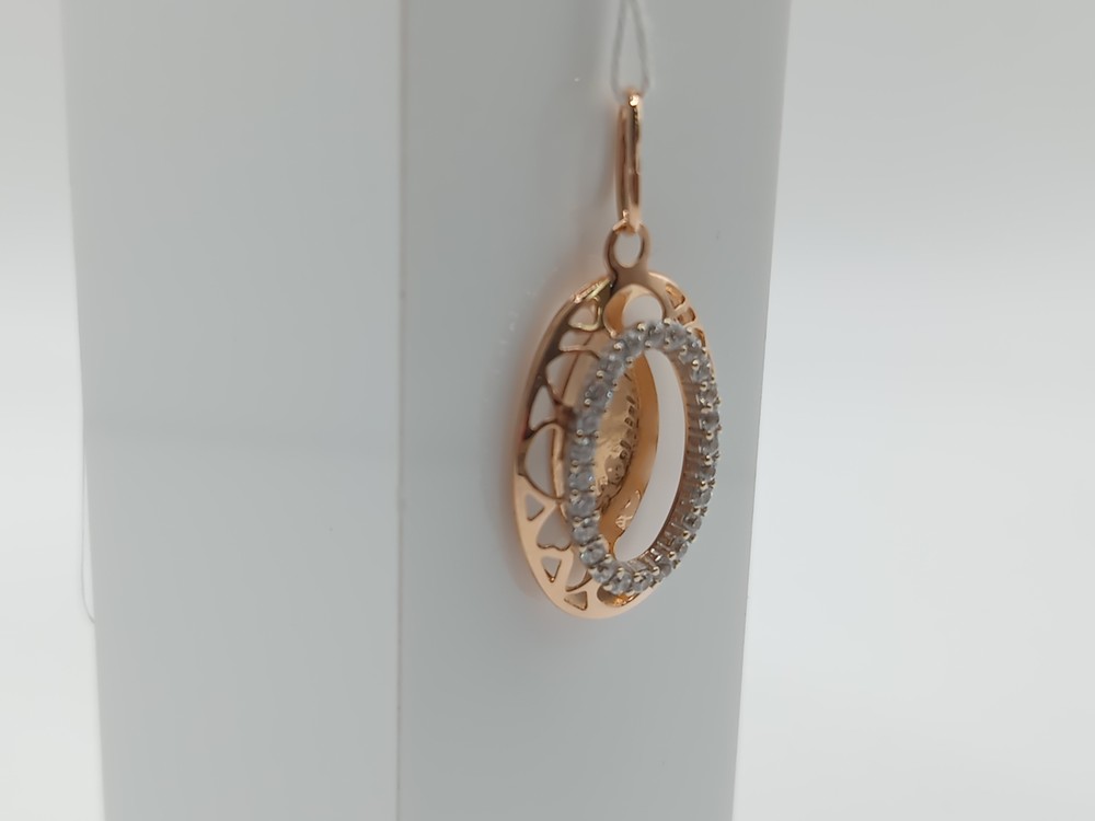 ПОДИКИ585 ПОДВЕСКА ИКОНА С КАМНЯМИ (Au 585)