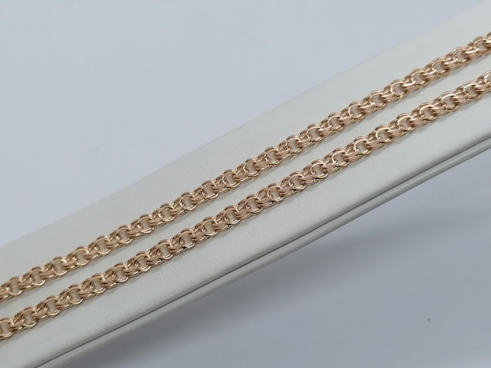 ЦЕПЬ ПОЛНОВЕСНАЯ Бисмарк (Au 585)