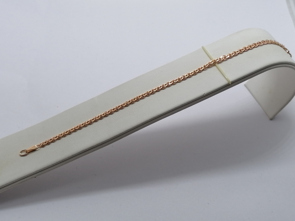 БРАСЛЕТ ПОЛНОВЕСНЫЙ Нона Au 585