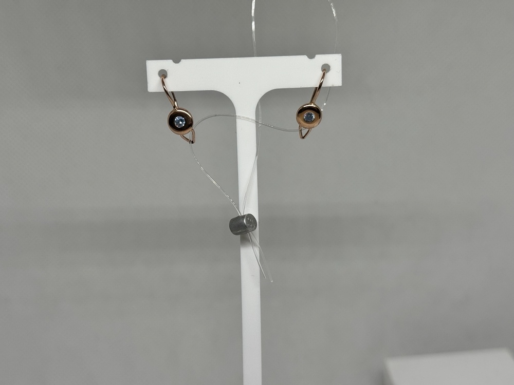 СЕРЬГИ С ПЕТЕЛЬКОЙ (Au 585)