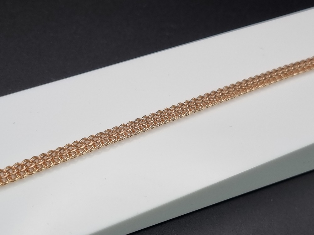 БРАСЛЕТ ПОЛНОВЕСНЫЙ Итальянка Au 585