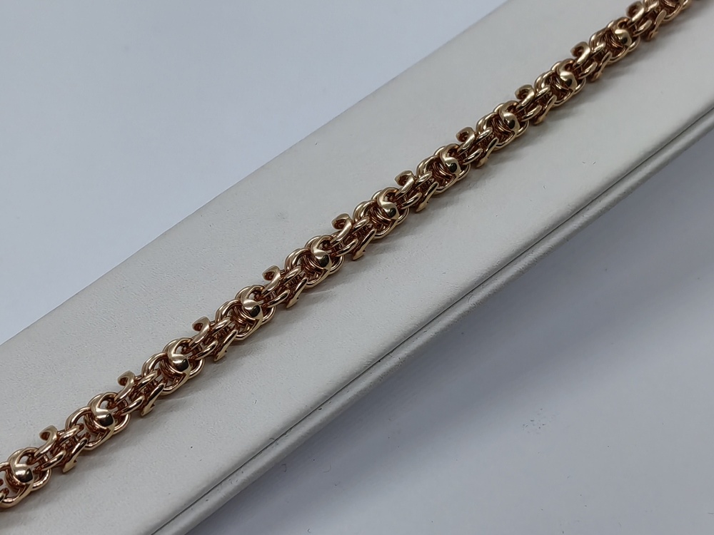 БРАСЛЕТ ПОЛНОВЕСНЫЙ Лисий хвост (Au 585)