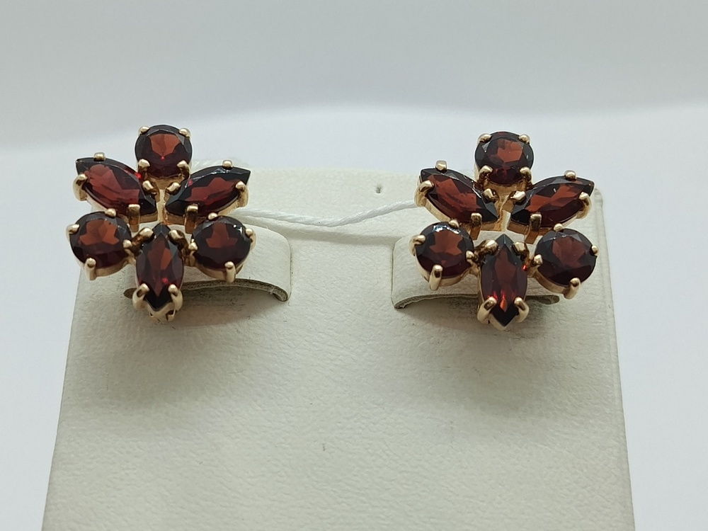 СЕРЬГИ С КАМНЯМИ (Au 585)