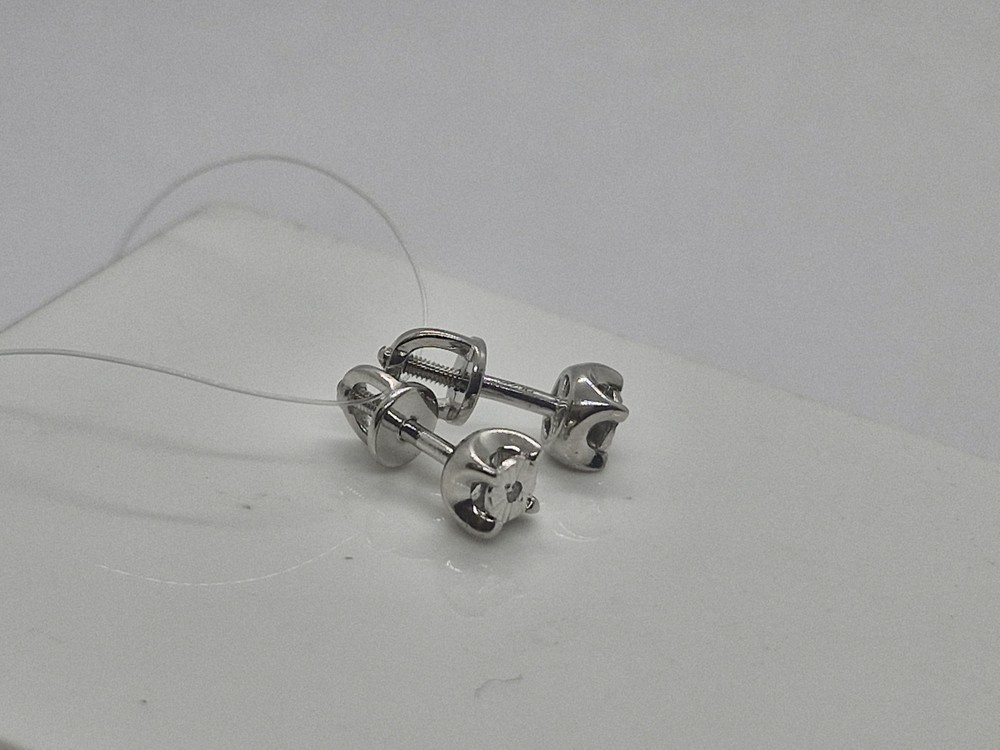 СЕРЬГИ БРИЛЛИАНТ (Ag 925)