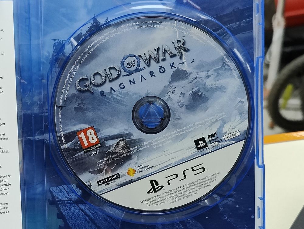 Игра Playstation 5 God Of war Ragnarok
