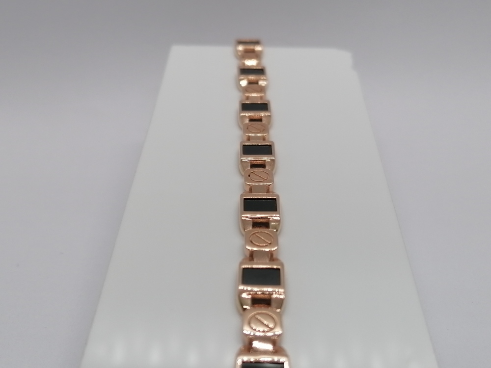 БРАСЛЕТ С КАМНЯМИ (Au 585)