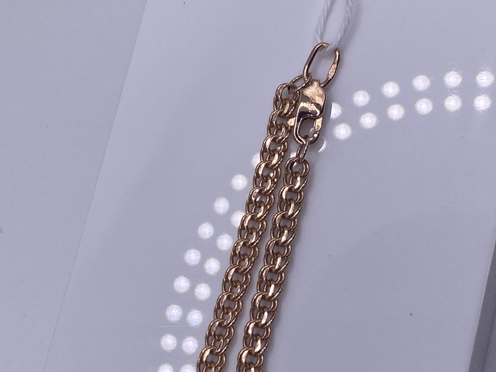 ЦПБС585 ЦЕПЬ ПУСТОТЕЛАЯ Бисмарк (Au 585)