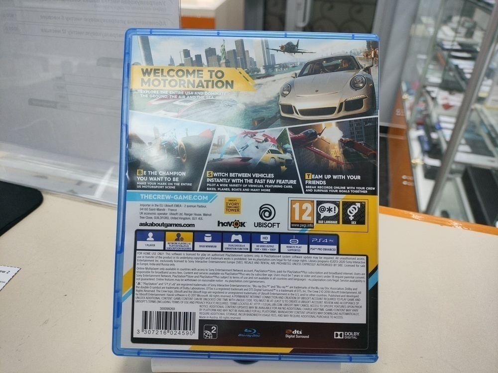 Игра  Playstation 4 Crew 2