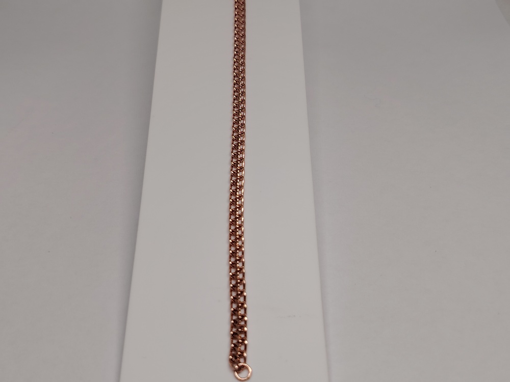 БРАСЛЕТ ПУСТОТЕЛЫЙ Царь (Au 585)