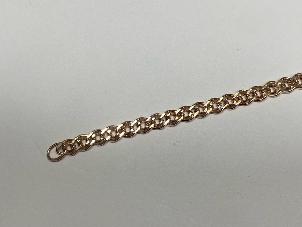 БРАСЛЕТ ПУСТОТЕЛЫЙ Нона (Au 585)