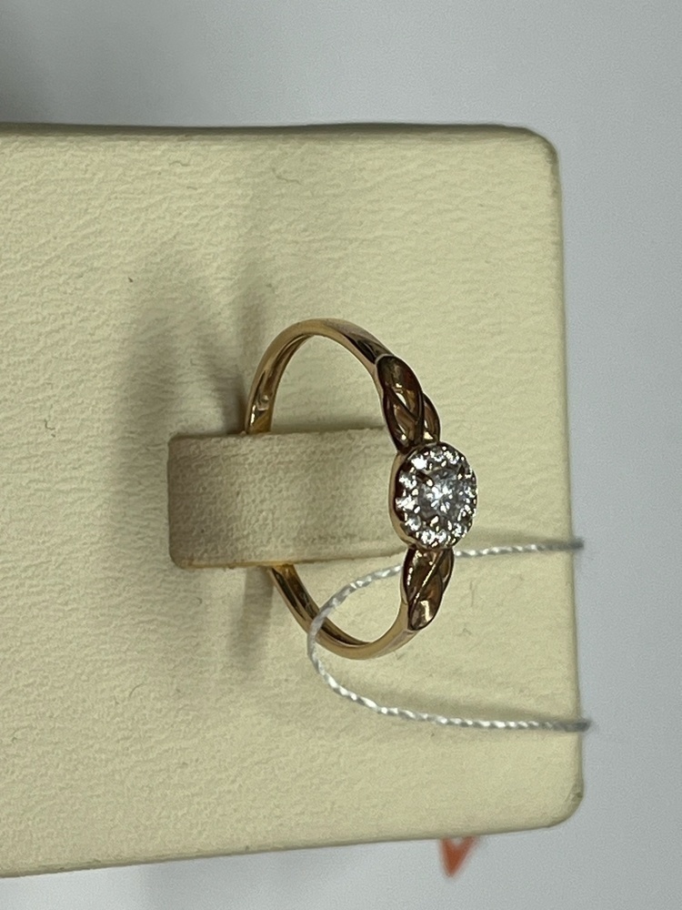 КОЛКМИ585 КОЛЬЦО С КАМНЯМИ (Au 585)