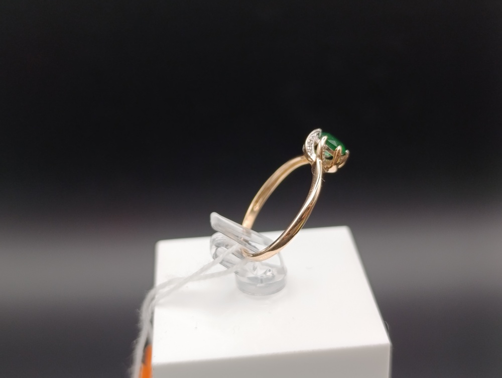 КОЛКМИ585 КОЛЬЦО С КАМНЯМИ (Au 585)