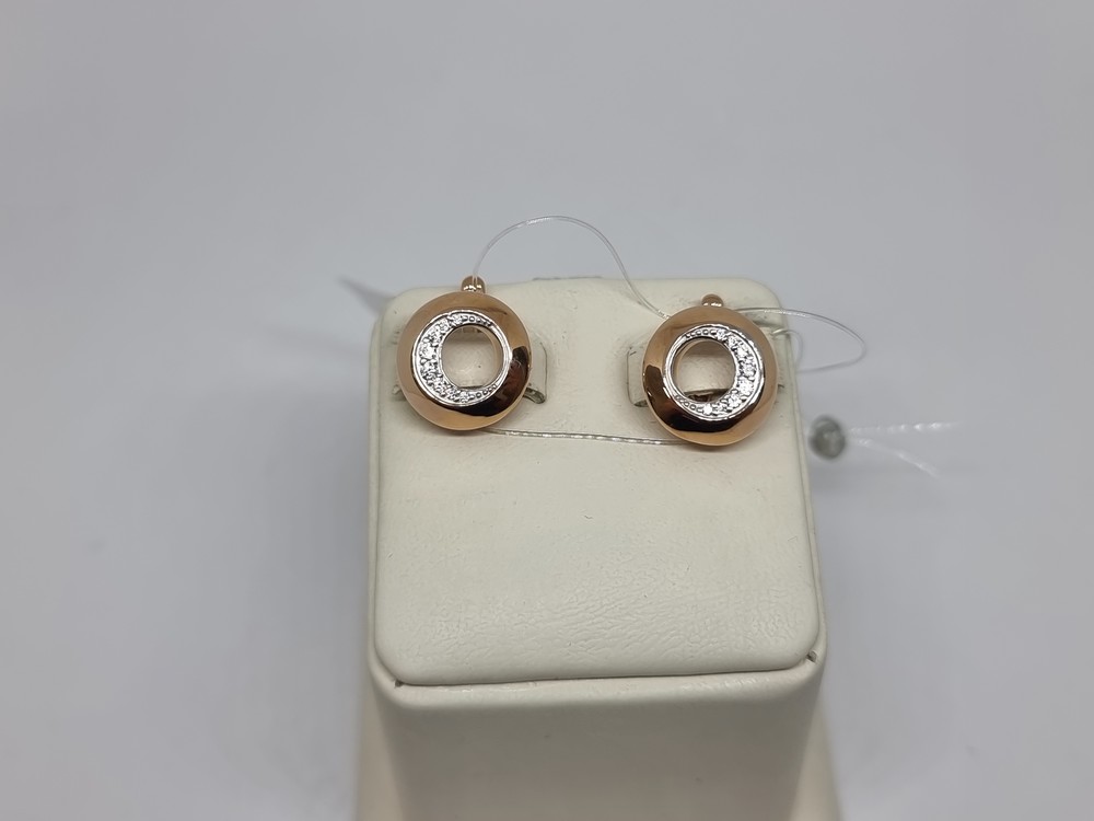 СЕРЬГИ С КАМНЯМИ (Au 585)