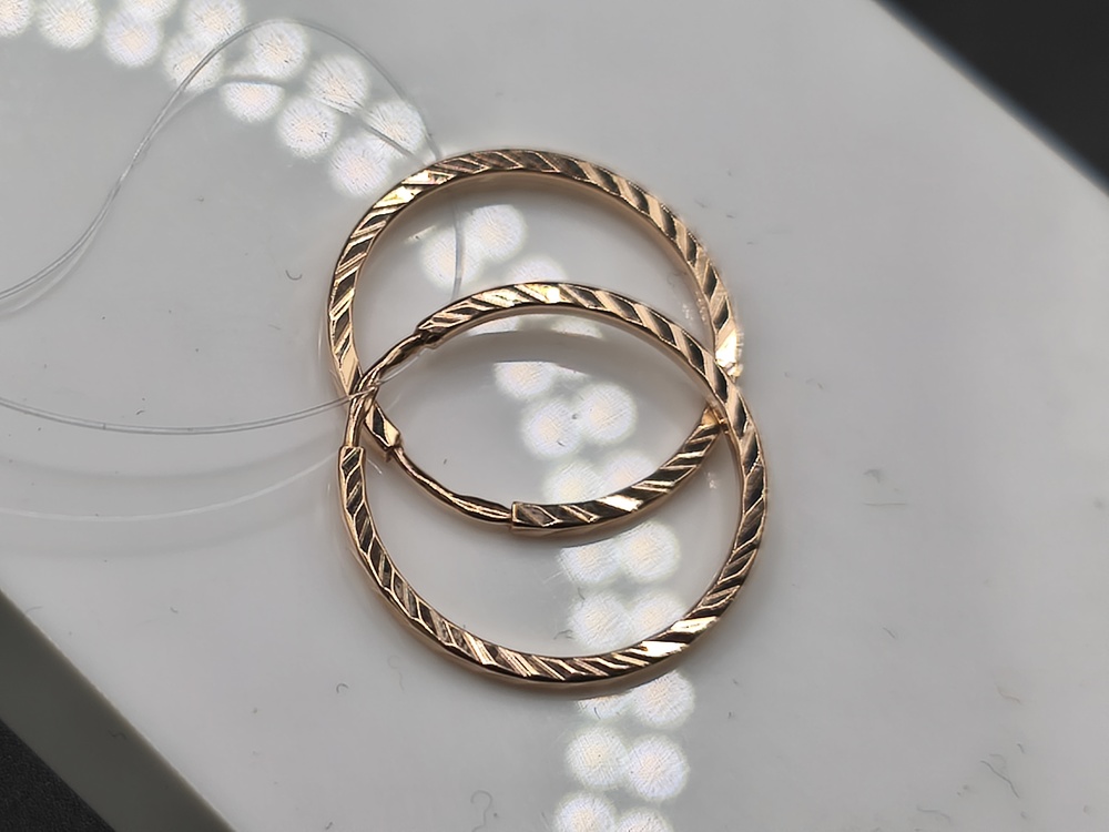 СЕРЬГИ КОНГО (Au 585)