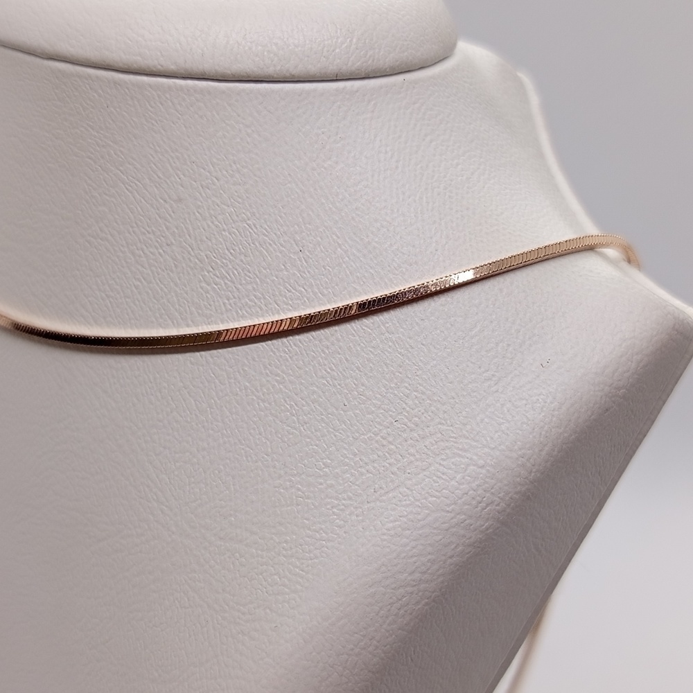 ЦЕПЬ ПОЛНОВЕСНАЯ Жгут(снейк) (Au 585)