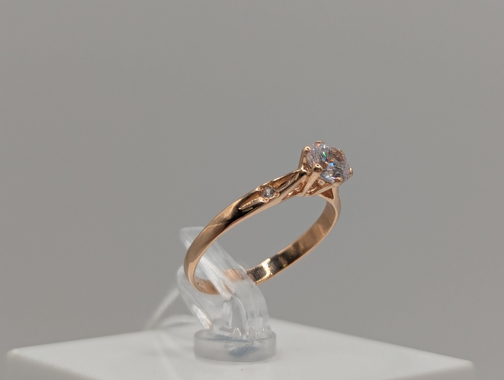 КОЛКМИ585 КОЛЬЦО С КАМНЯМИ (Au 585)