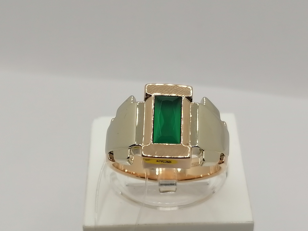 КОЛЬЦО ПЕЧАТКА с камнем (Au 585)