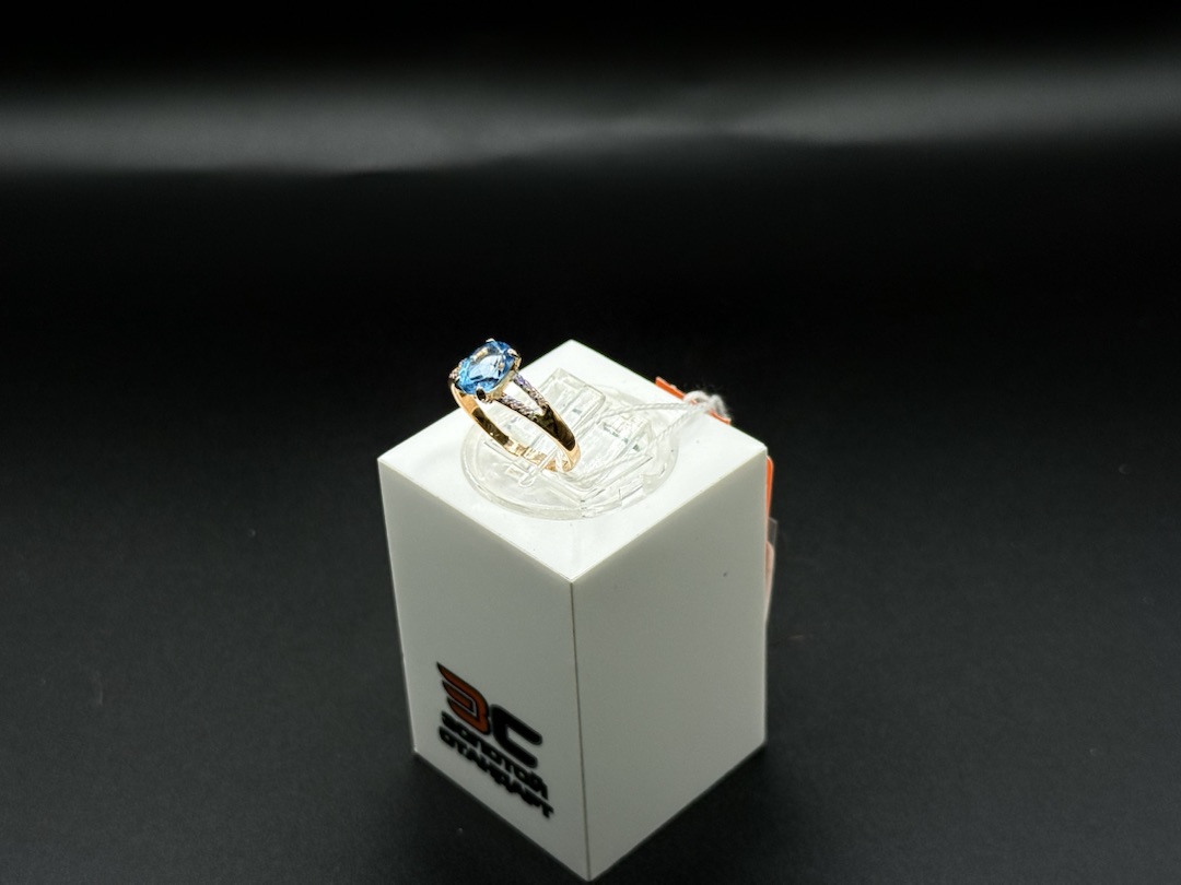 КОЛКМИ585 КОЛЬЦО С КАМНЯМИ (Au 585)