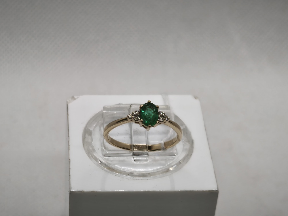 КОЛЬЦО БРИЛЛИАНТ Au 585