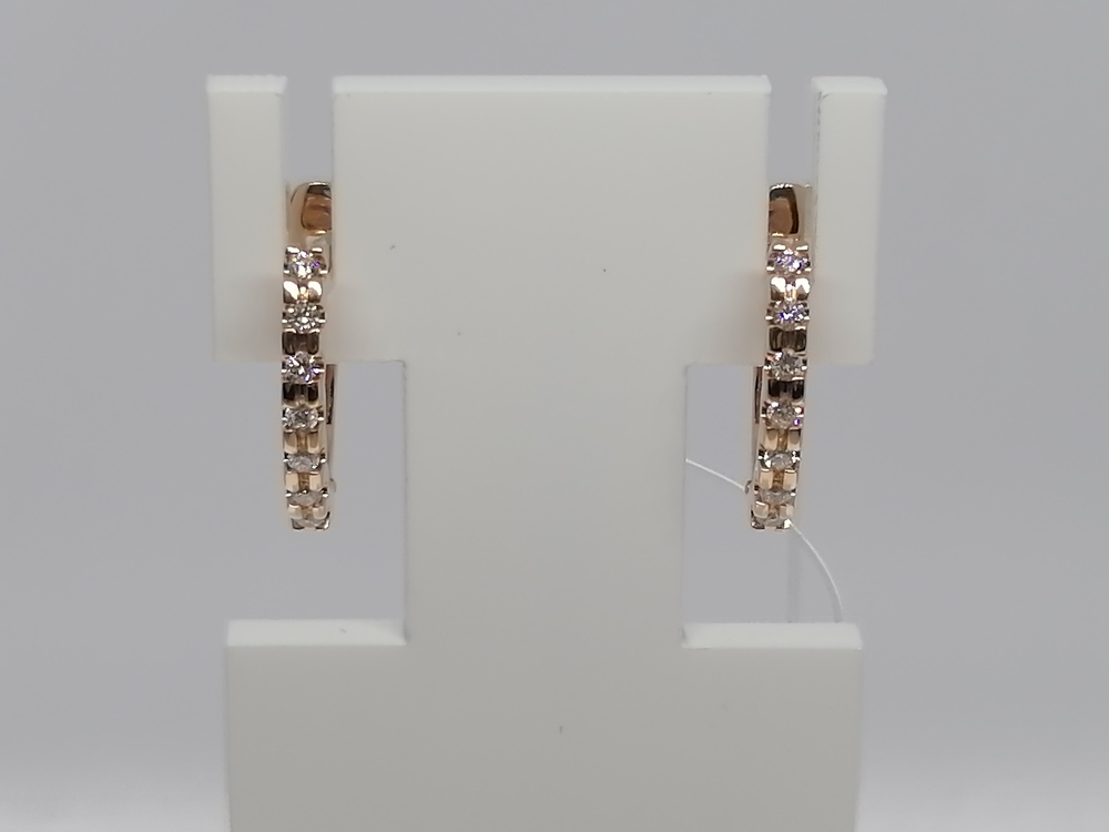 С2389-120 СЕРЬГИ БРИЛЛИАНТ (Au 585)