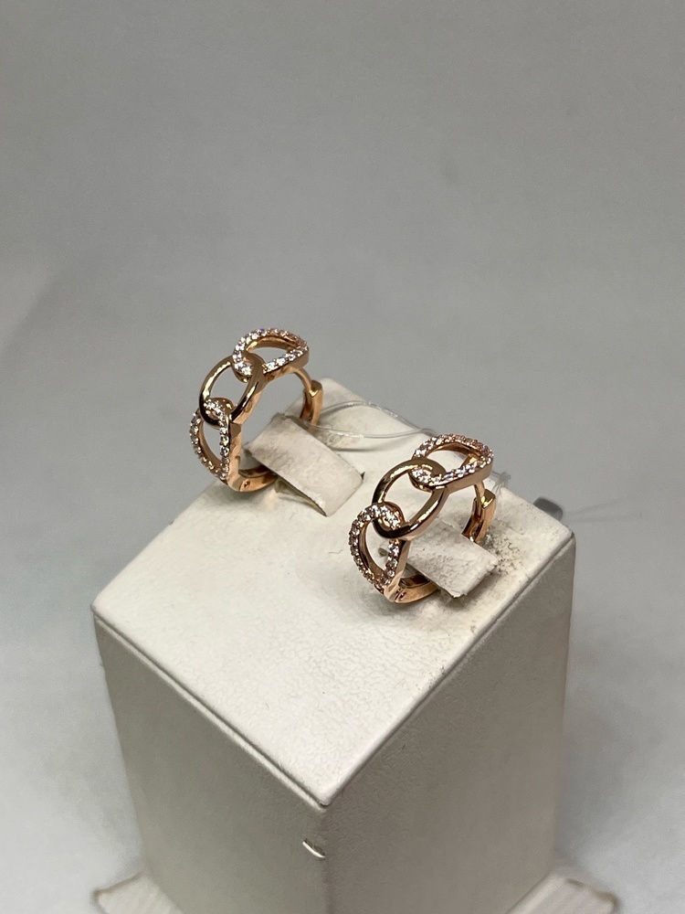 СЕРЬГИ С КАМНЯМИ (Au 585)