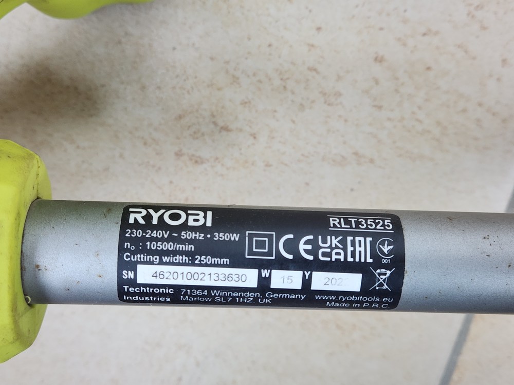 Триммер Ryobi RLT3525;