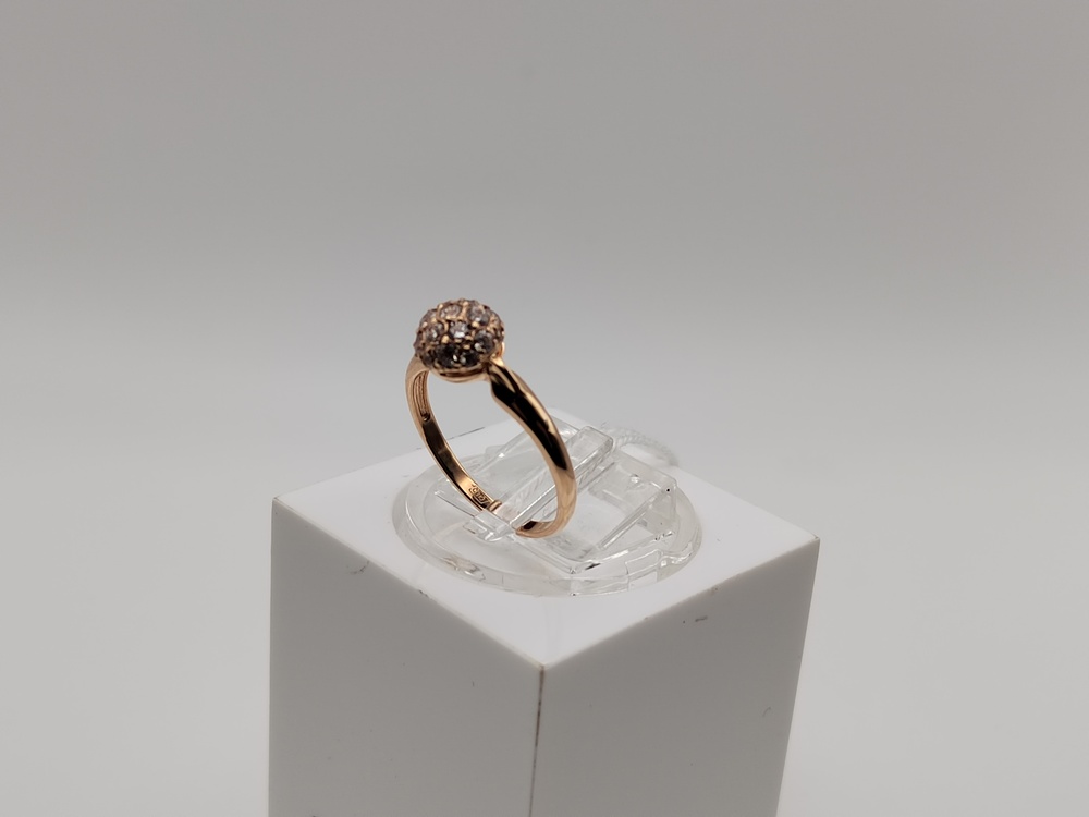 КОЛКМИ585 КОЛЬЦО С КАМНЯМИ (Au 585)