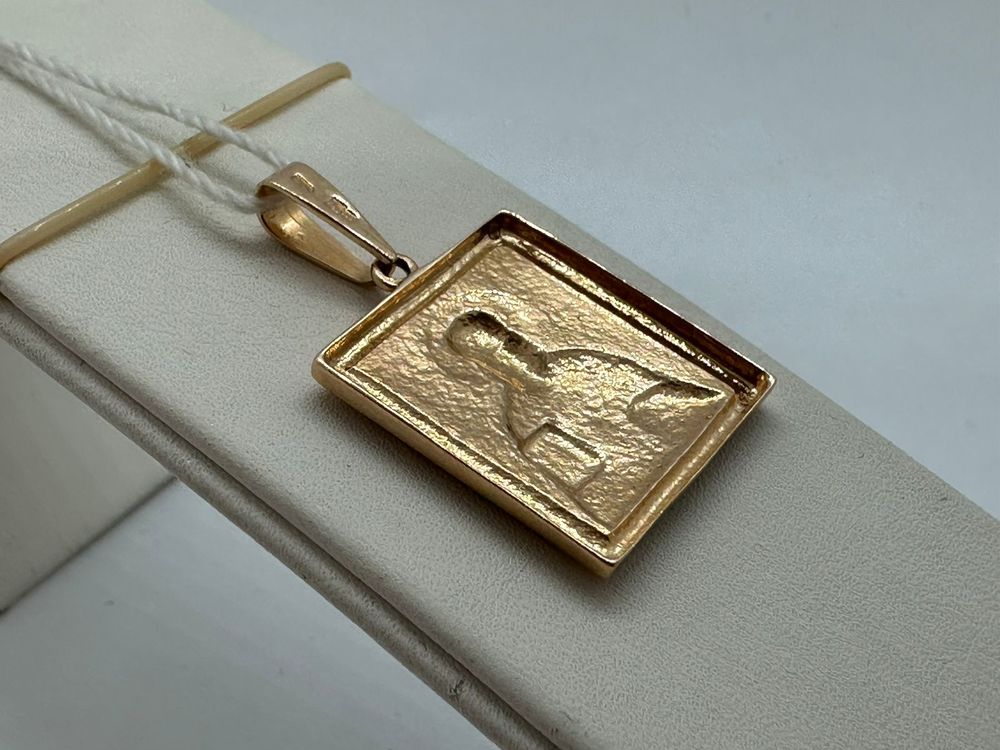 ПИ-272_au ПОДВЕСКА ИКОНА без камня (Au 585)