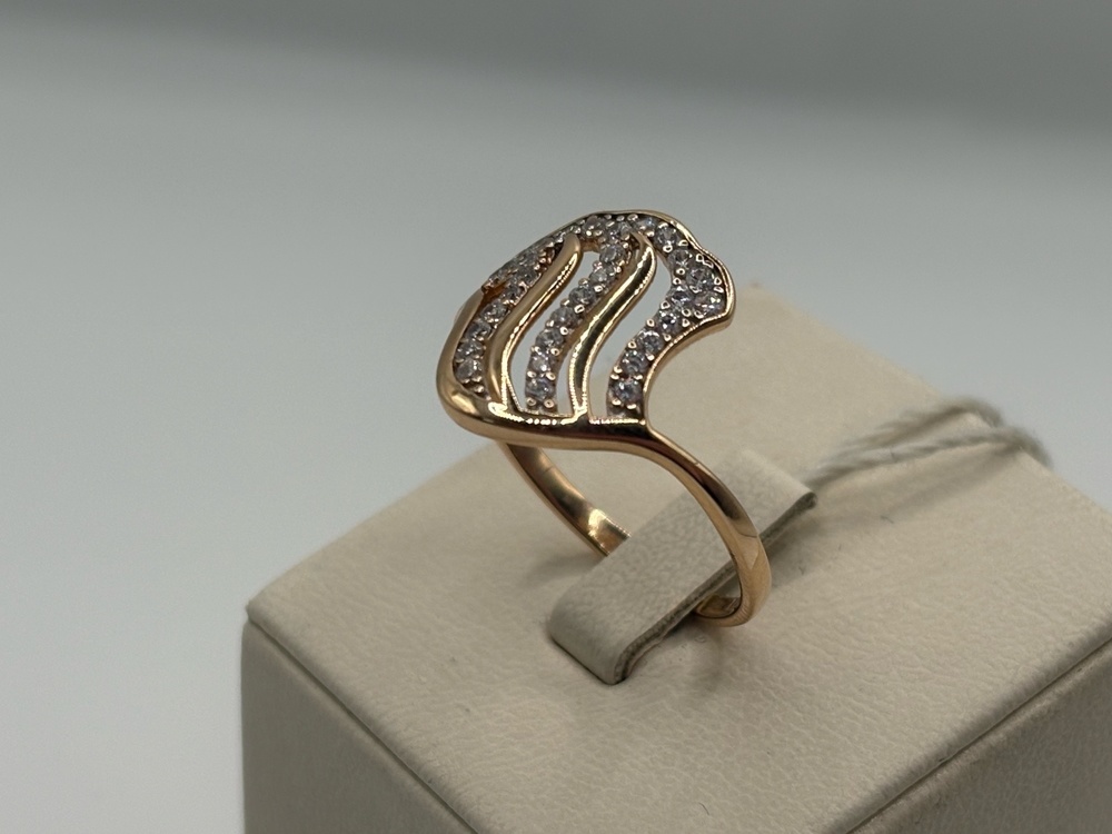 КОЛКМИ585 КОЛЬЦО С КАМНЯМИ (Au 585)