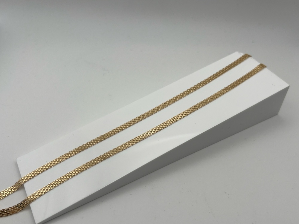 ЦЛБМ585 ЦЕПЬ ПОЛНОВЕСНАЯ Бисмарк машинный (Au 585)