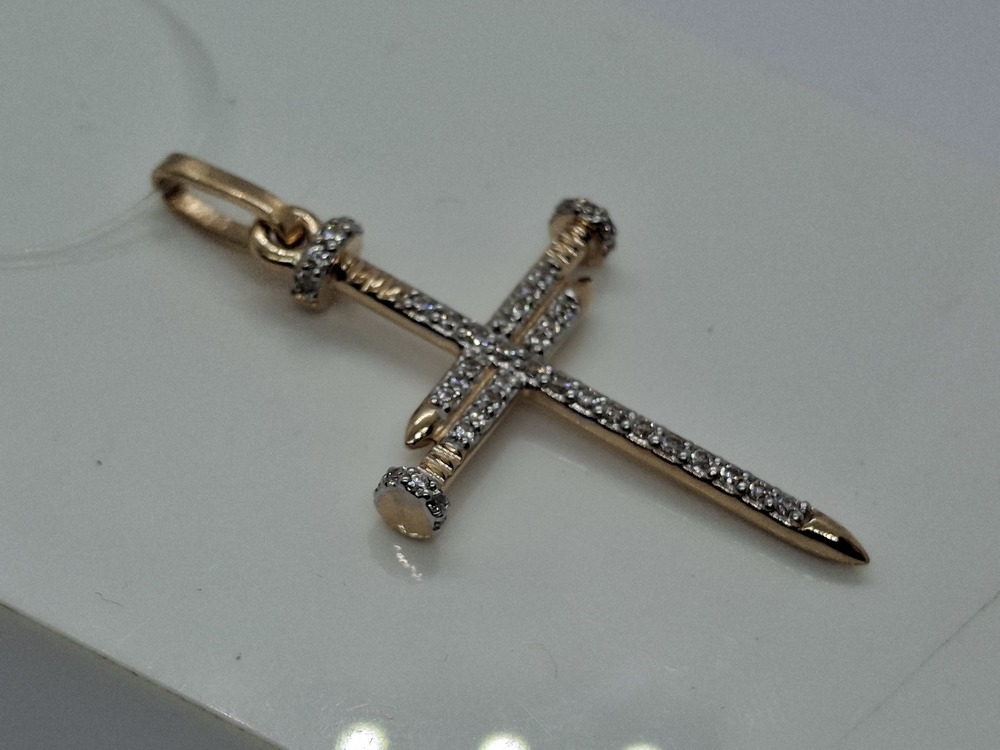 ПОДВЕСКА С КАМНЯМИ (Au 585)