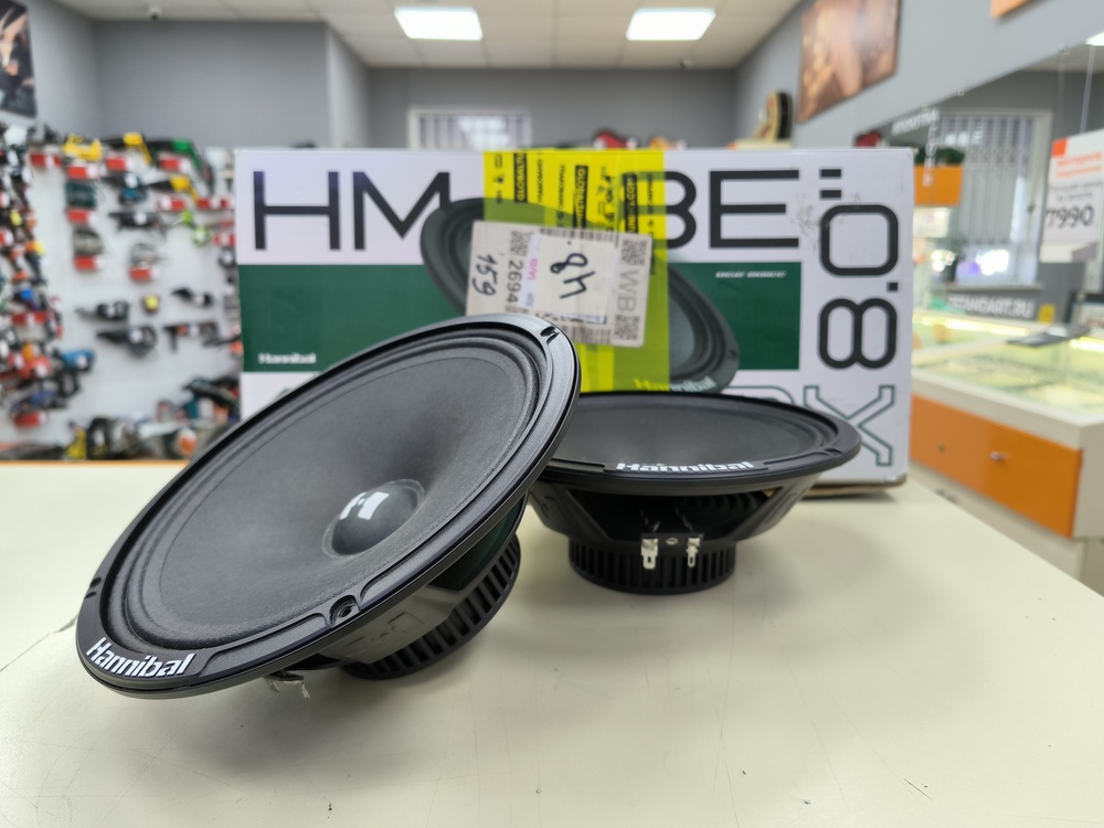 Автоакустика передняя Hannibal HM-8E