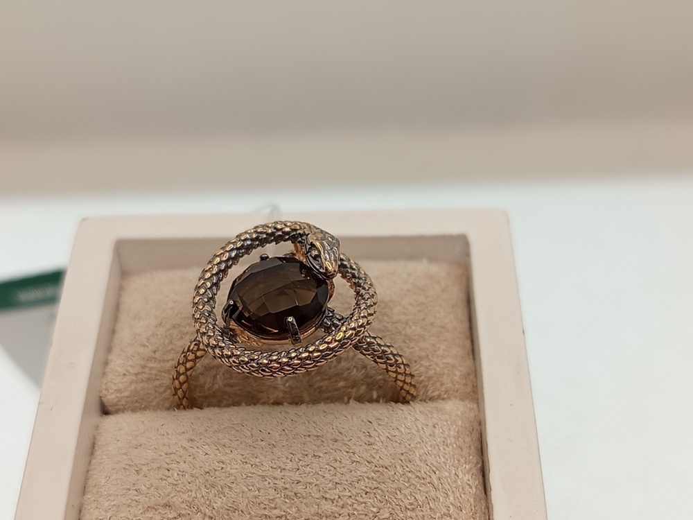 КОЛЬЦО РАУХ ТОПАЗ (Au 585)