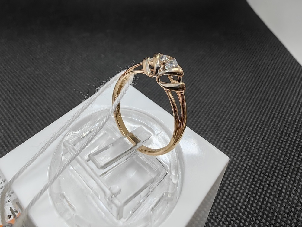 КОЛЬЦО С КАМНЕМ (Au 585)