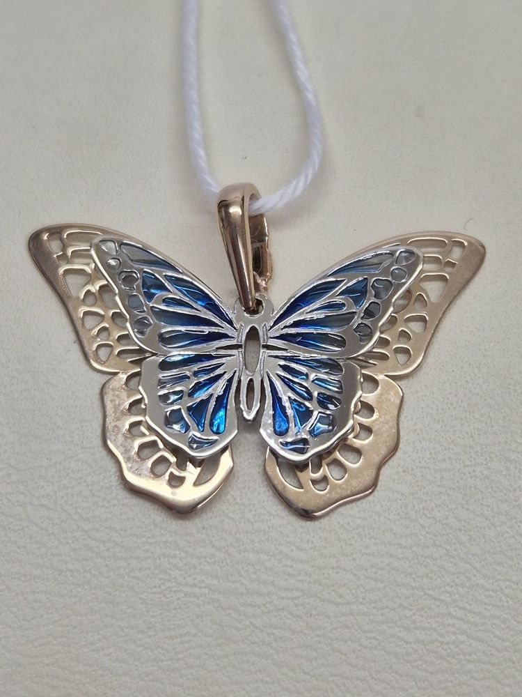 ПОДКМИ585 ПОДВЕСКА С КАМНЯМИ (Au 585)