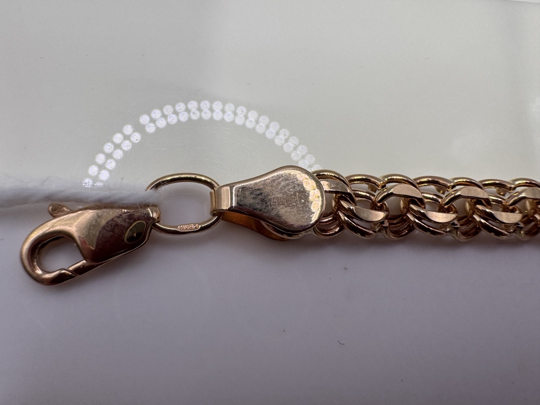 Бисмарк Б100 БРАСЛЕТ ПУСТОТЕЛЫЙ Бисмарк (Au 585)