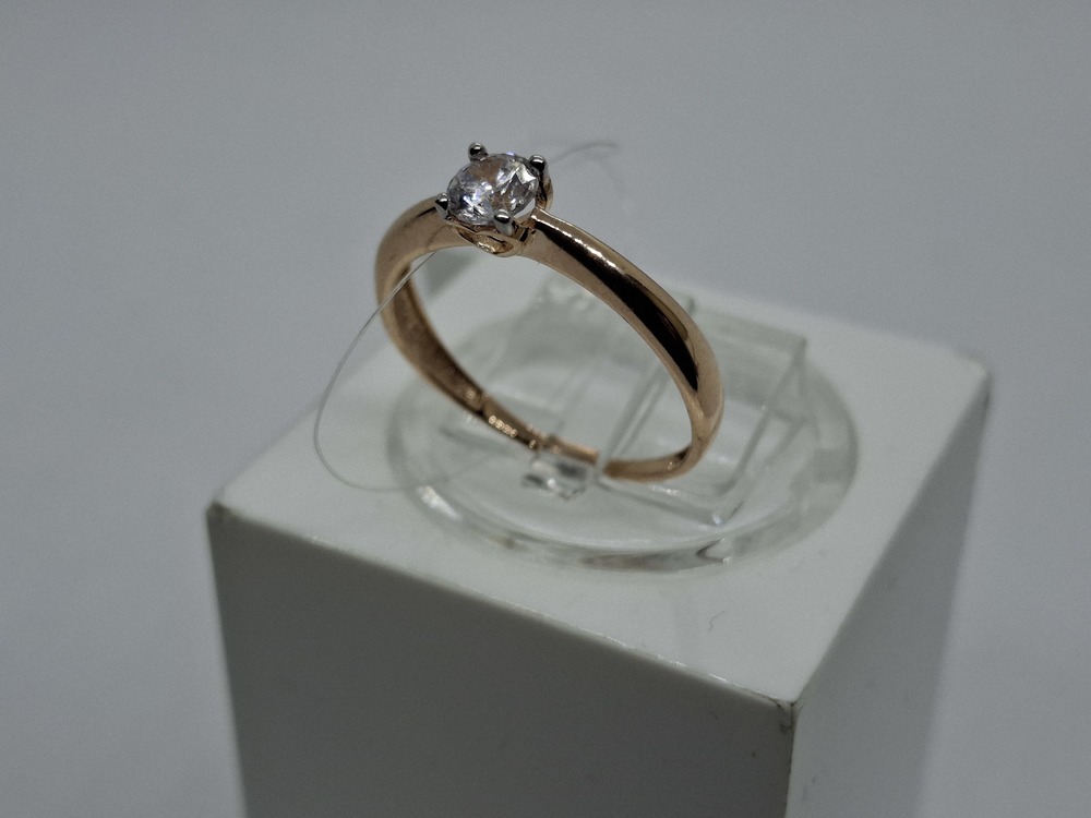 КОЛЬЦО С КАМНЕМ (Au 585)