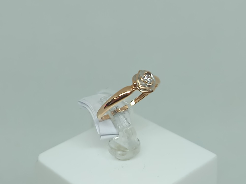 КОЛКМ585 КОЛЬЦО С КАМНЕМ (Au 585)